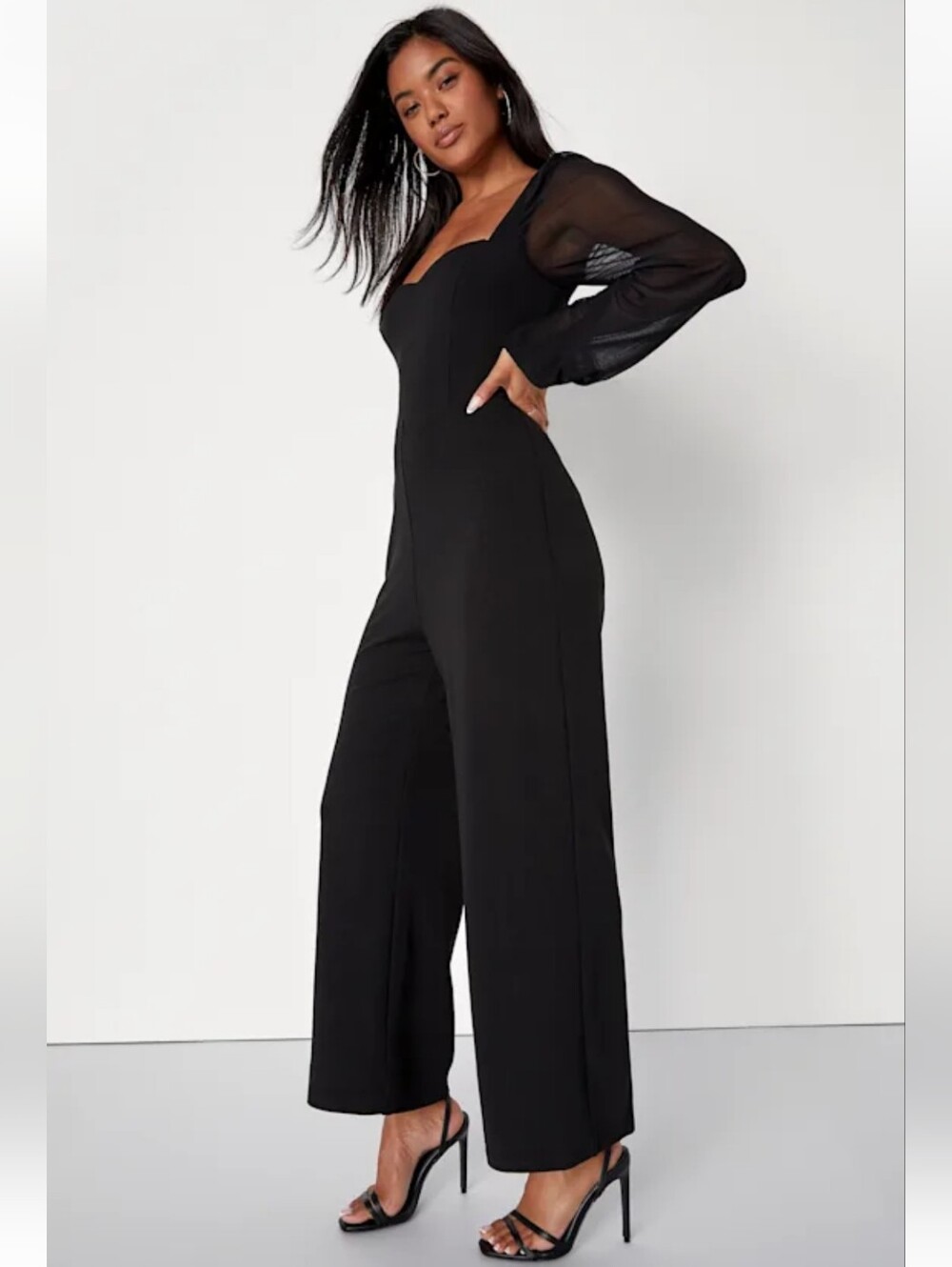 Lulus Wide Leg Jumpsuit Women Size M  NWT